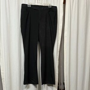 Harve Benard Black Boot Cut Pants